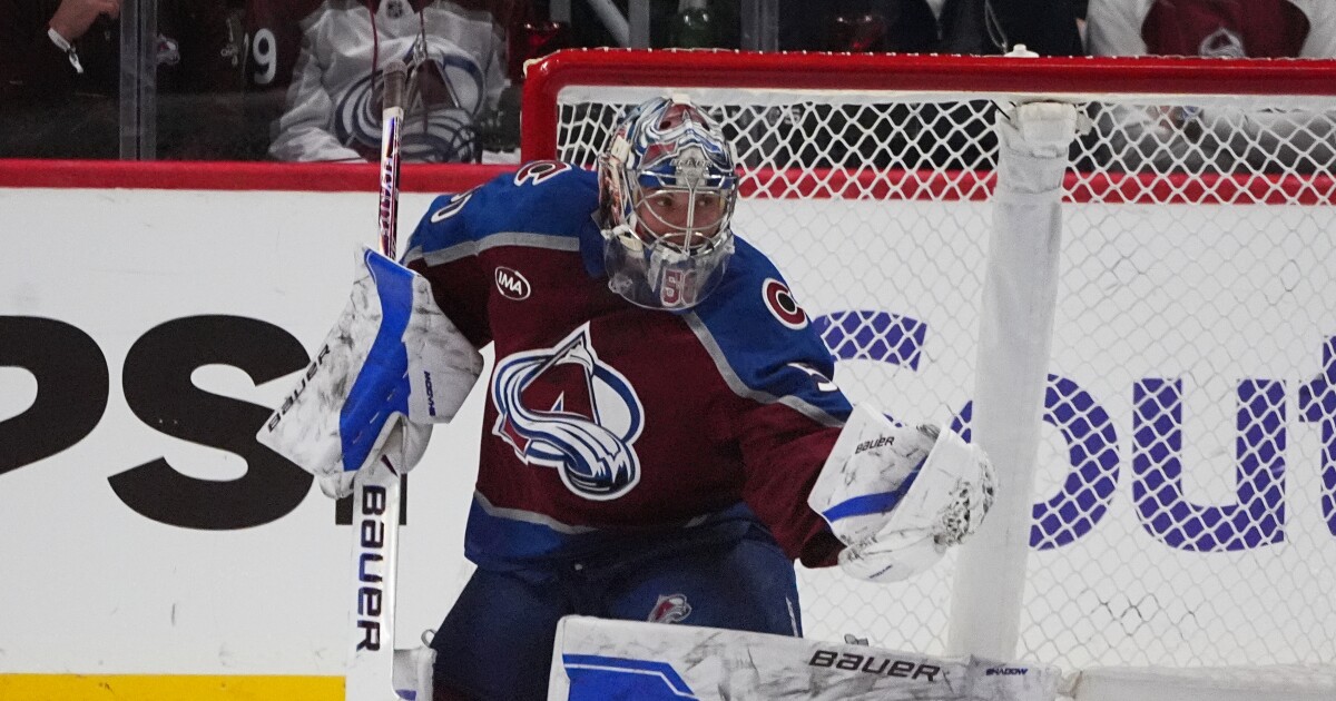 Trent Miner records 1st NHL shutout as Avs beat Blue Jackets 4-0 Saturday