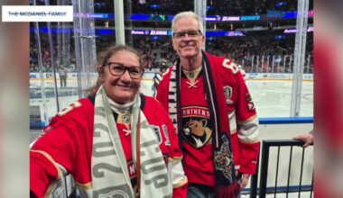 Panthers superfans send get-well cards to injured captain Barkov