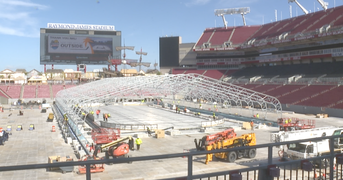 Construction speeds up ahead of Stadium Series