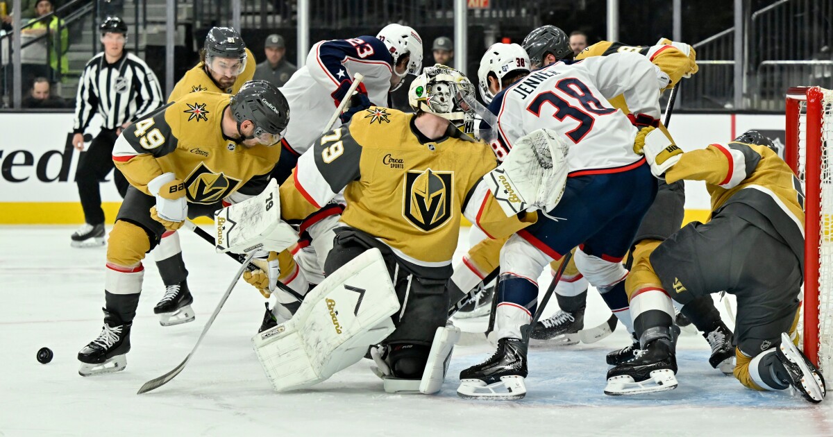 Reilly Smith's 2 goals lead Golden Knights to 5-3 comeback win over Blue Jackets