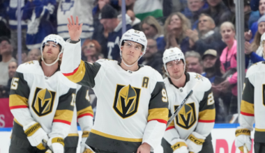 Marner gets chilly and loud reception in his Toronto return with Golden Knights
