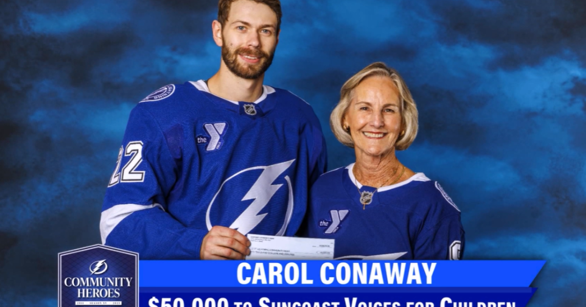 Tampa Bay Lightning Community Heroes: Carol Conaway