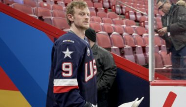 Eichel talks "lifelong dream" in preparation to playing in the Olympics