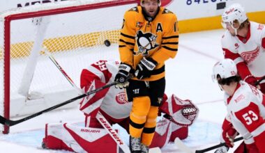 Letang scores in OT to give Penguins a 4-3 win against Red Wings