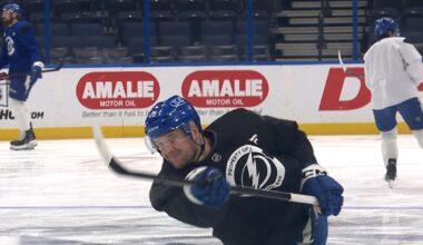 Darren Raddysh makes the most of his opportunity with several starters injured