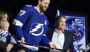 Bolts' Vinik not attending Stadium Series game after snowmobiling accident
