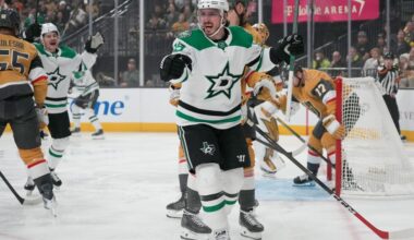 Stars beat Golden Knights 5-4 in shootout after blowing 3-goal lead