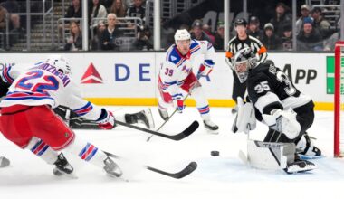 Kuemper leaves Kings game in latest blow for Canadian Olympic goalie