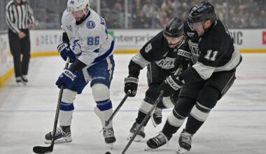Lightning beat LA Kings 5-3 for their 6th straight victory