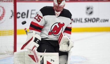 Hischier scores 42 seconds into OT, Devils beat Predators 3-2 after Jack Hughes leaves in 1st period
