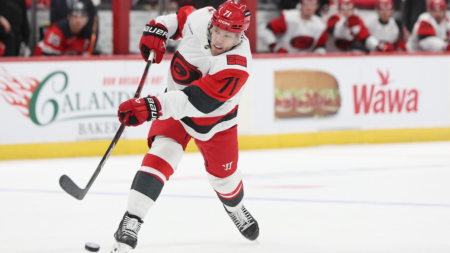 Hurricanes beat Devils 3-2 to snap 3-game skid