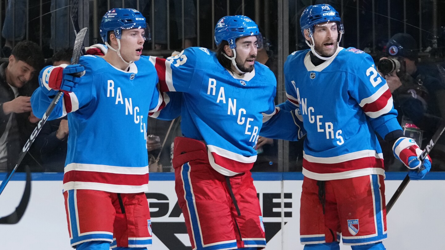 Rangers' Zibanejad and Sullivan reach career milestones