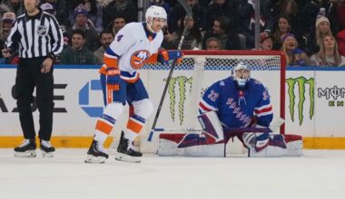 Islanders' Carson Soucy scores against his former team in 2-1 victory over Rangers