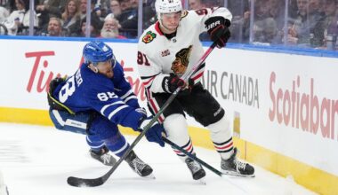 Chicago Blackhawks' Frank Nazar sidelined by facial injury