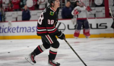 Blackhawks center Connor Bedard returns from right shoulder injury