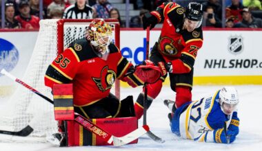 Ottawa goalie Linus Ullmark taking leave of absence for personal reasons