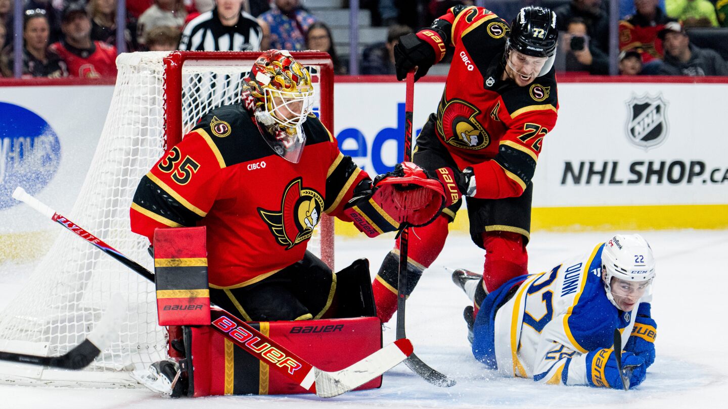 Ottawa goalie Linus Ullmark taking leave of absence for personal reasons