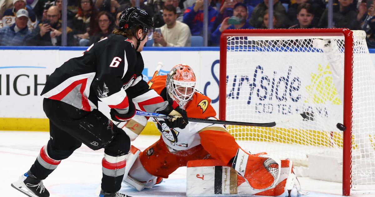 Ducks fall to Buffalo Sabres for their ninth straight loss
