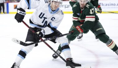 Utah Mammoth forward Clayton Keller selected for U.S. Olympic team