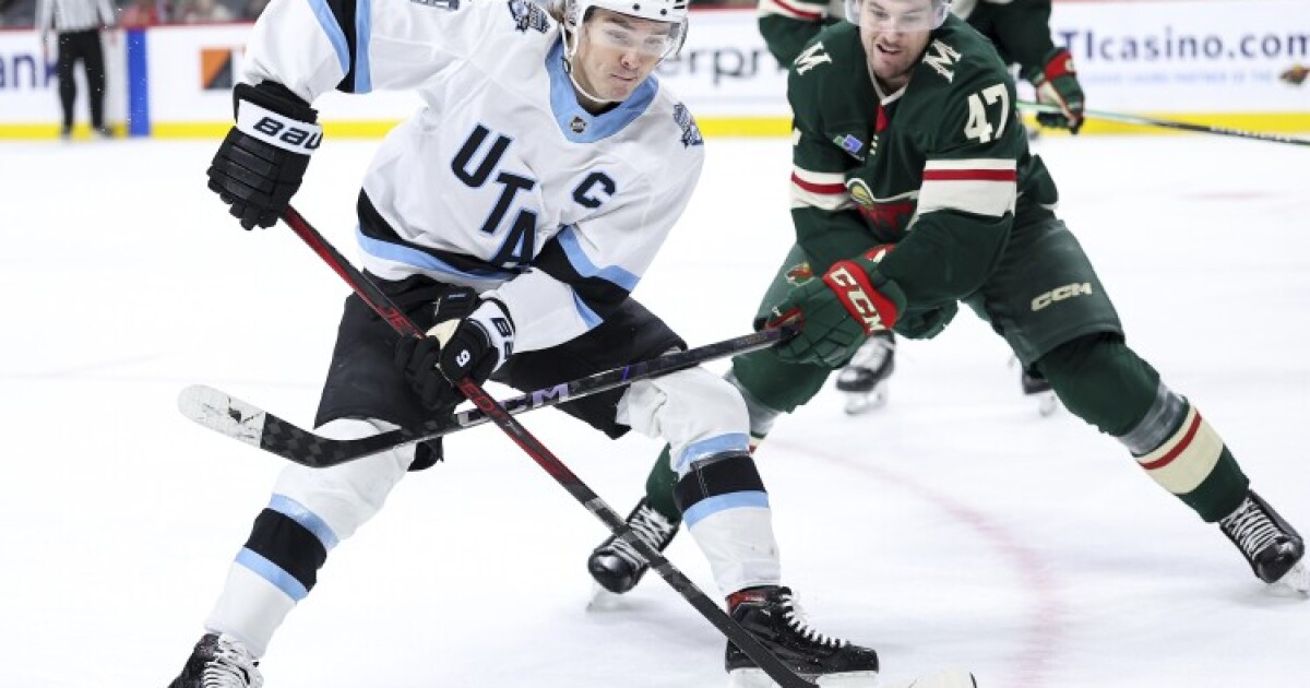 Utah Mammoth forward Clayton Keller selected for U.S. Olympic team