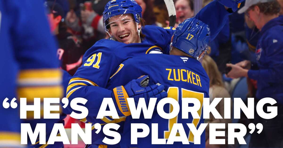 Josh Doan has been a perfect fit for the Sabres