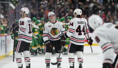 Blackhawks lose to Wild despite playing well enough to 'win that game 98% of the time'