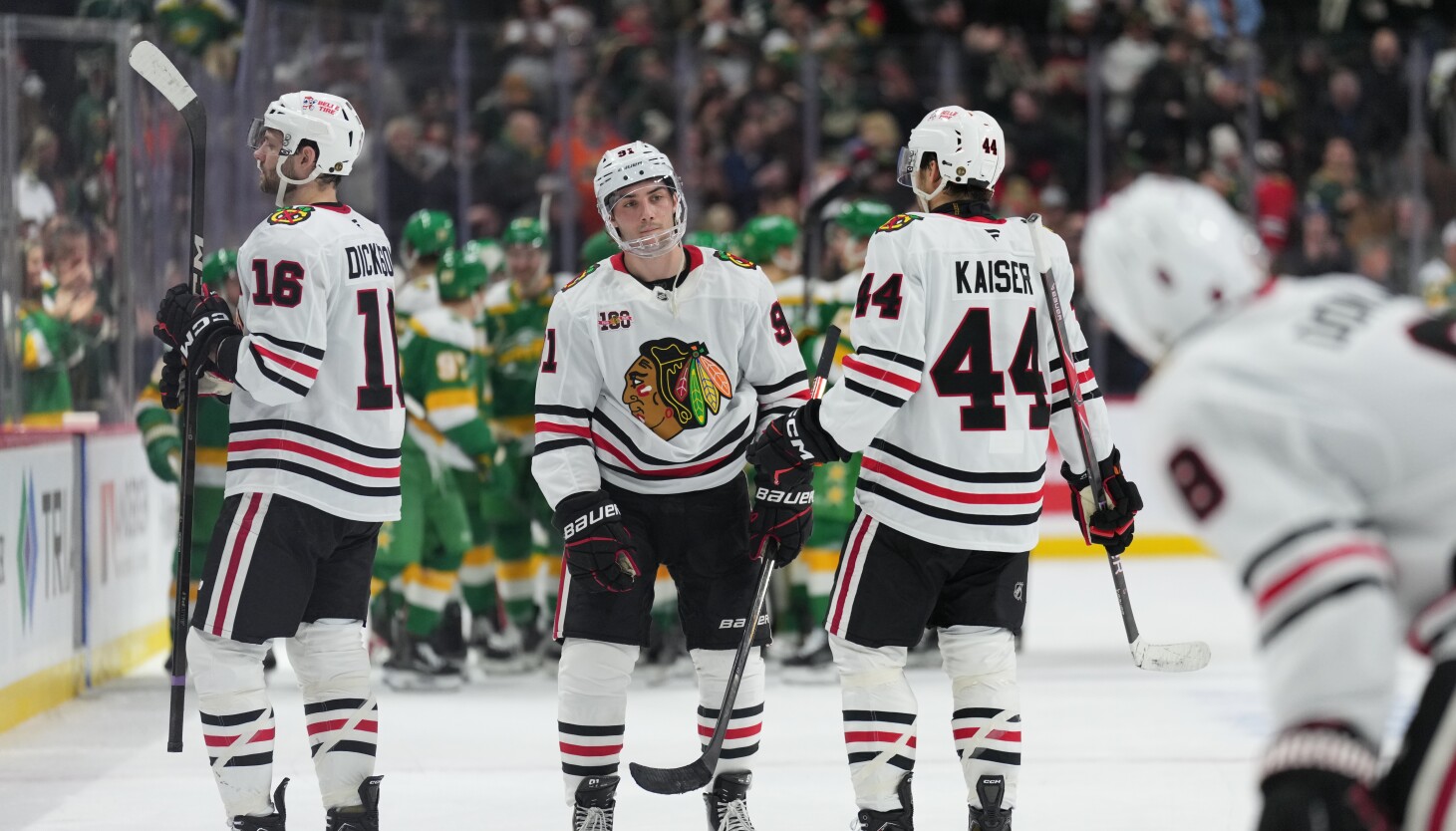 Blackhawks lose to Wild despite playing well enough to 'win that game 98% of the time'