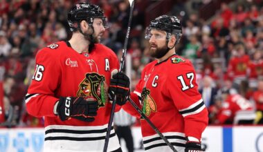 For Jason Dickinson, Blackhawks' youth is a source of joy and a reminder of his reality