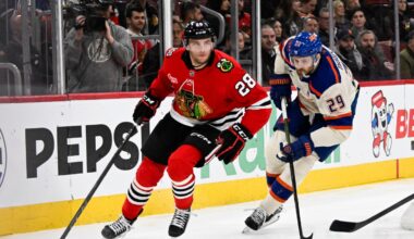 Blackhawks helping Andre Burakovsky become more responsible defensive player