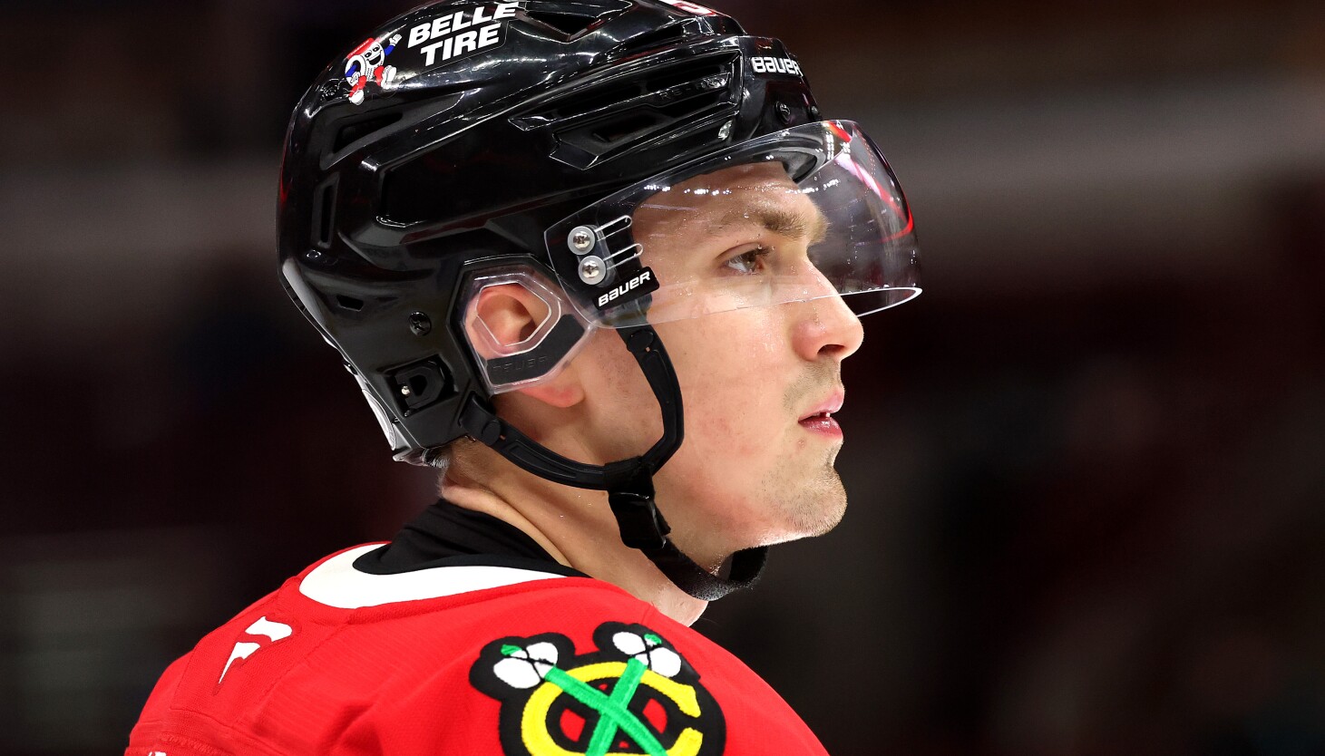 Artyom Levshunov out of Blackhawks' lineup while coaches work to reset 'foundational' skills