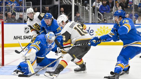 The free fall continues for Golden Knights against Blues