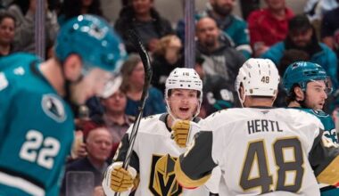 Golden Knights continue to assert dominance over Sharks
