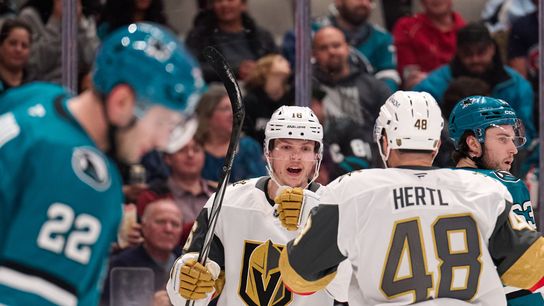 Golden Knights continue to assert dominance over Sharks