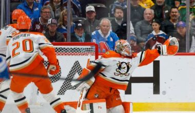 Dostál, shorthanded Ducks stun league-leading Colorado in shootout