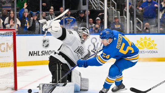 Moore’s milestone night lifts Kings past Blues in shootout, 5–4