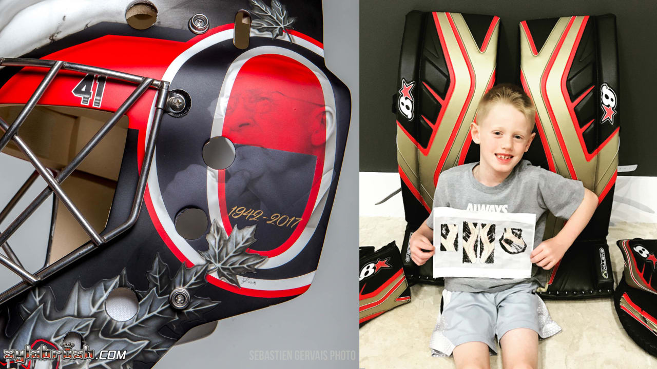 Anderson pays tribute to Bryan Murray in latest mask design