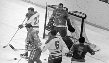 Glenn Hall, whose NHL goalie starts streak may never be broken, dies at age 94 – Butler Eagle