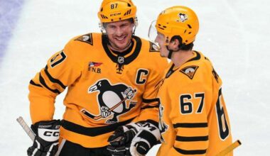 Sidney Crosby scores OT winner after setting up late tying goal as Penguins win 5th straight – Butler Eagle
