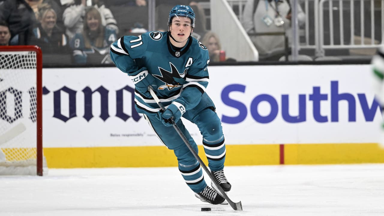 NHL On Tap: Celebrini, Sharks host Golden Knights, look to extend streaks