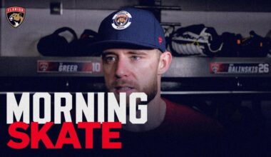 Morning Skate: Greer 1/8/26 | Florida Panthers