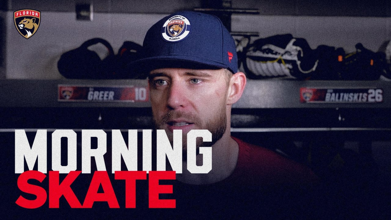 Morning Skate: Greer 1/8/26 | Florida Panthers