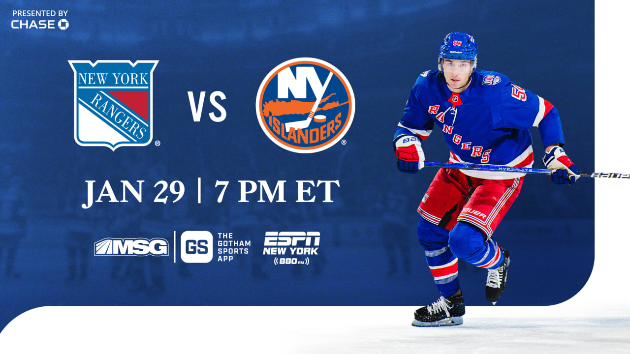 Rangers vs. Islanders: Pregame Notes