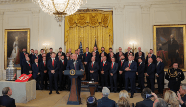 Panthers praised for ‘aura of winning’ during visit to White House