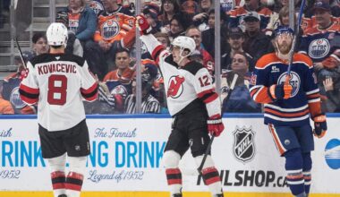 Devils hold off Oilers 2-1, extend perfect record when leading after two periods