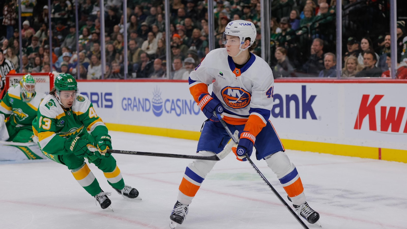 Simon Holmstrom's second goal gives Islanders a 4-3 overtime win over Wild