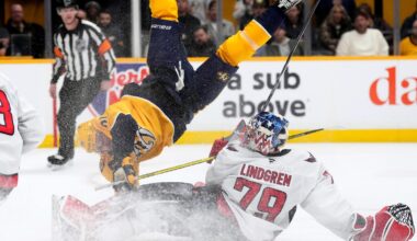 Roman Josi's goal, 2 assists lead Predators over Capitals 3-2