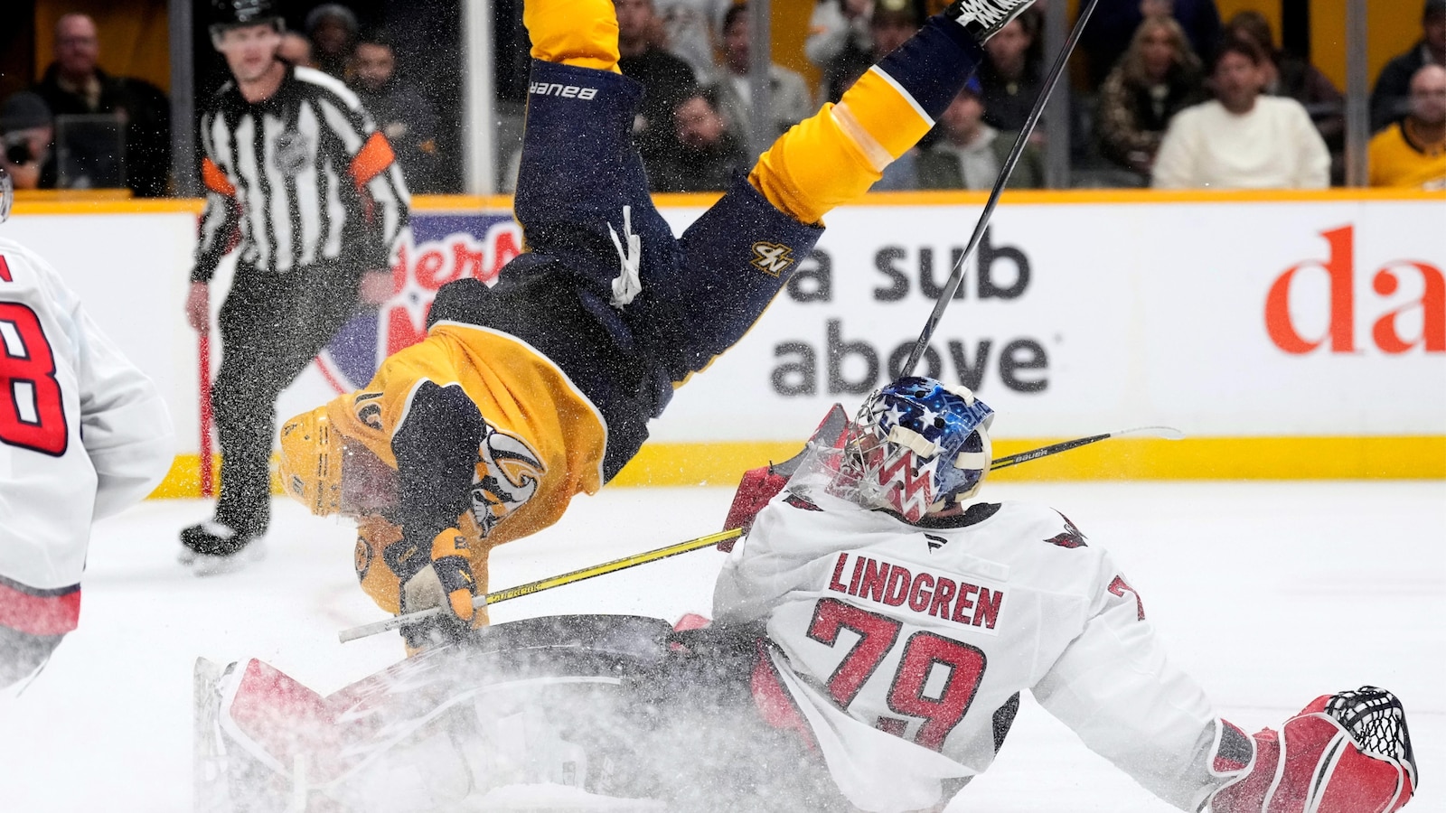 Roman Josi's goal, 2 assists lead Predators over Capitals 3-2