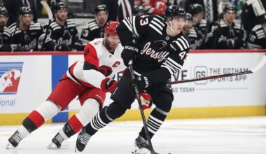 Svechnikov has a hat trick to lead Hurricanes to 4-1 win over Devils