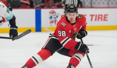 Drew Commesso makes 37 saves for 1st NHL shutout and victory, Blackhawks beat Predators 3-0