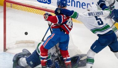 Canadiens defeat Canucks 6-3 with 3-goal outburst in third period